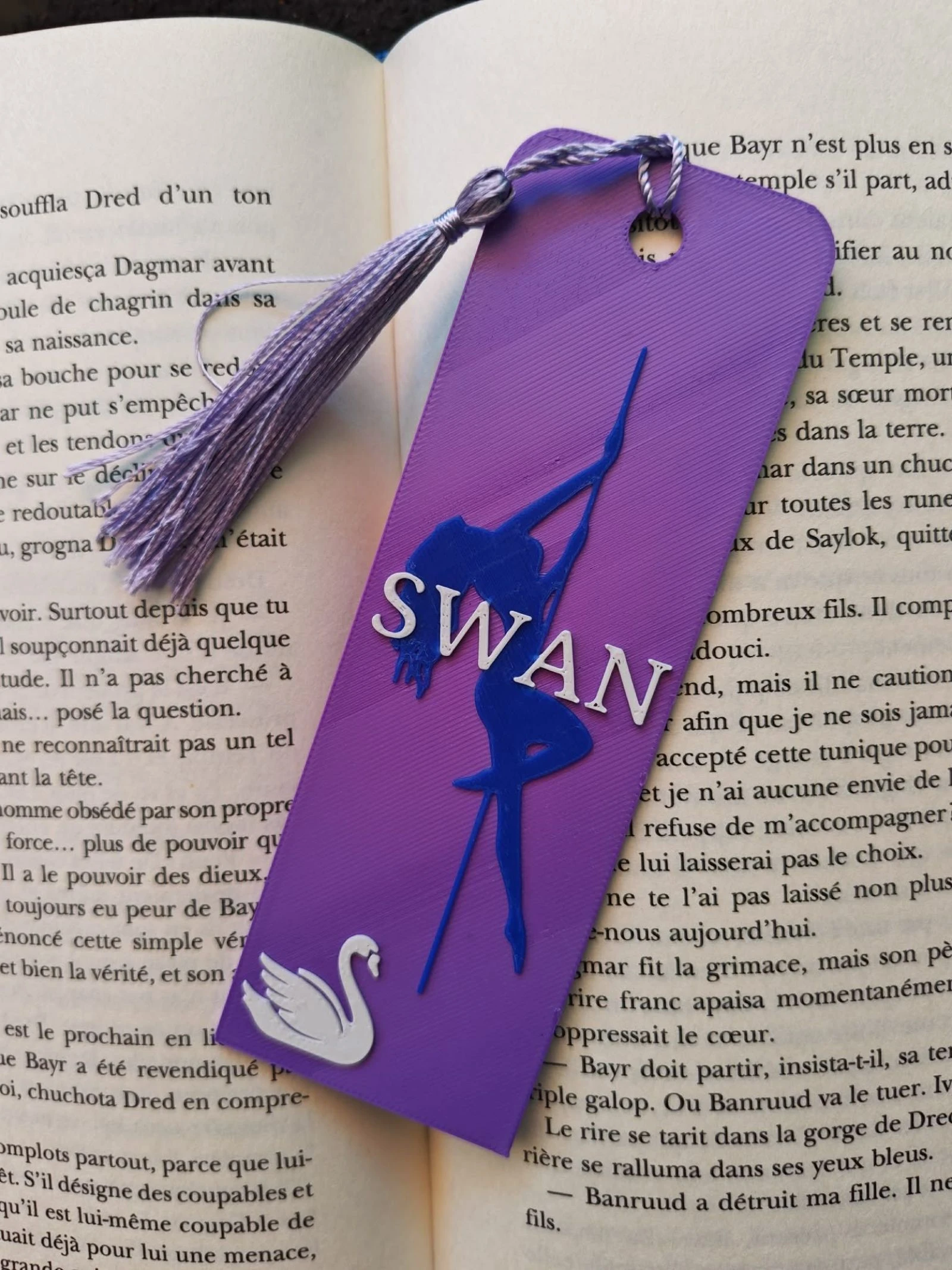 Marque page Swan